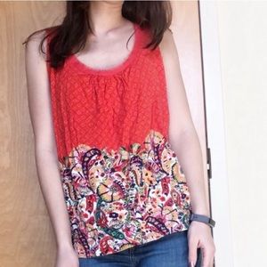Anthropologie Akimi & Kin tie back tank top